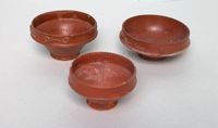FIG 40 - Esempi di ceramica in terra sigillata italica.